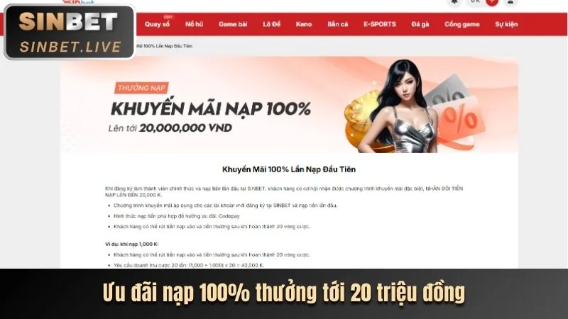 Thưởng nạp lại Sky88 Link